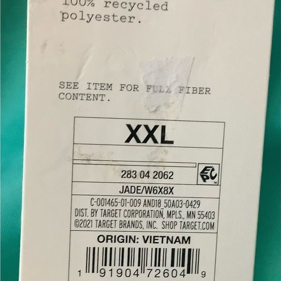 “A New Day”, New Turquoise Green, Size (XXL) Jacket, Zip & Snap front. - Picture 5 of 12